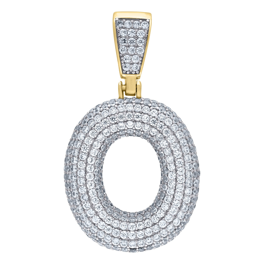 925-Silver Pendant "O" Initial