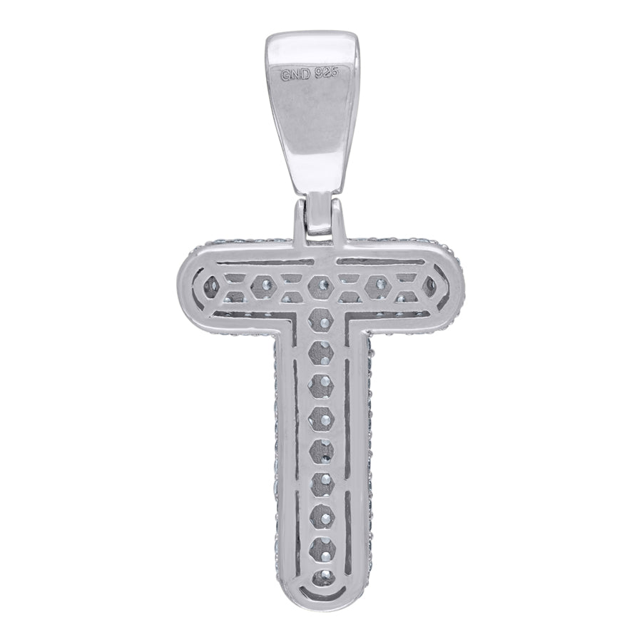 925-Silver Pendant "T" Initial