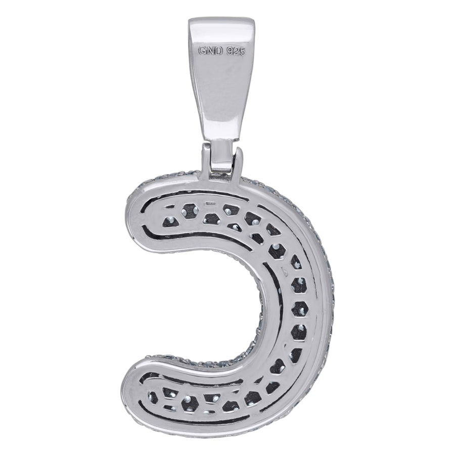 925-Silver Pendant "C" Initial