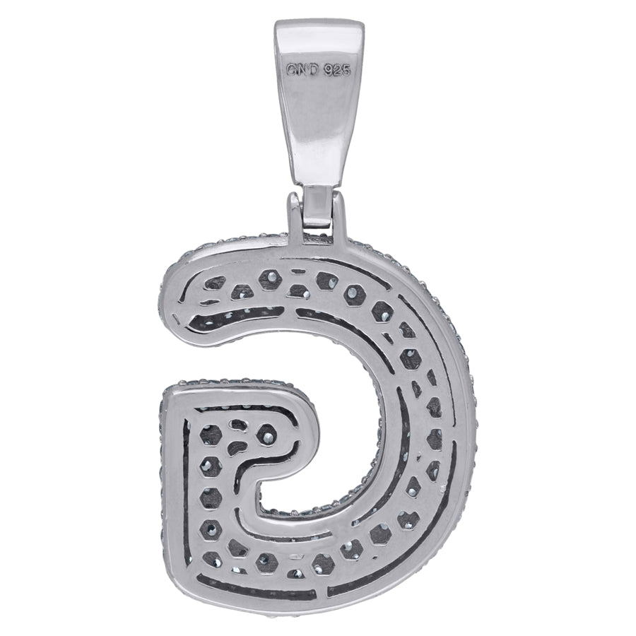 925-Silver Pendant "G" Initial