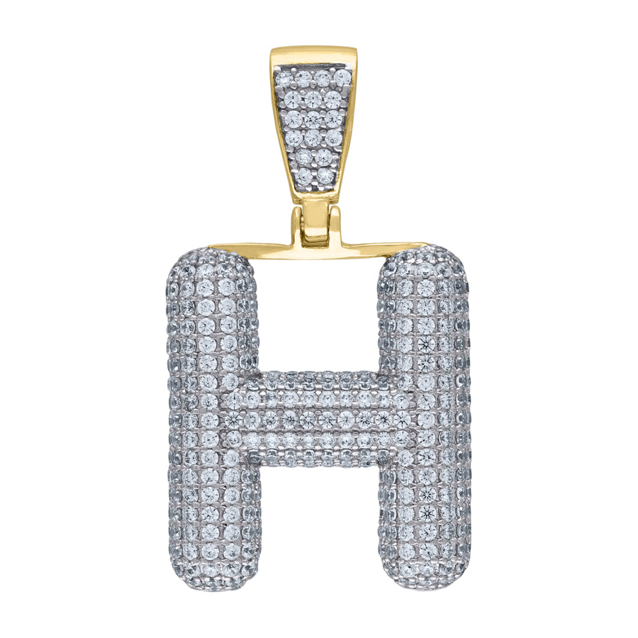 925-Silver Pendant "H" Initial
