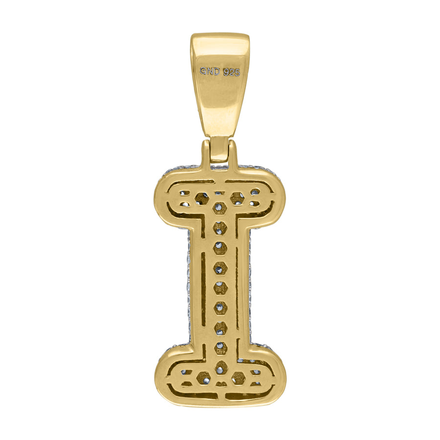 925-Silver Pendant "I" Initial