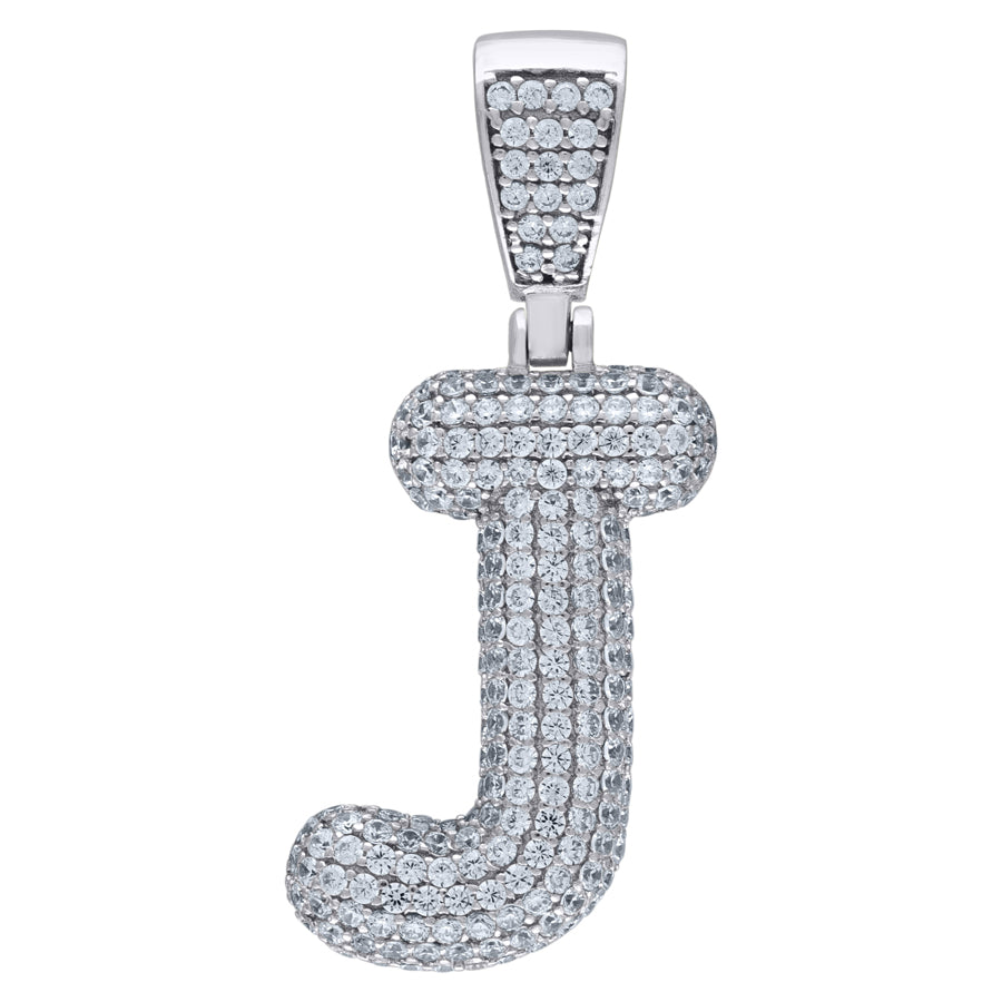 925-Silver Pendant "J" Initial