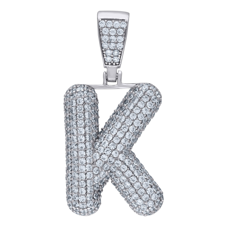 925-Silver Pendant "K" Initial