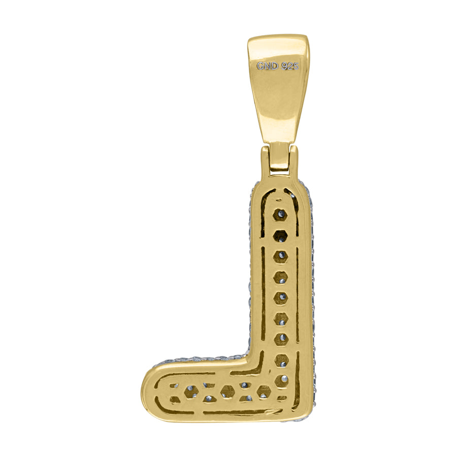 925-Silver Pendant "L" Initial