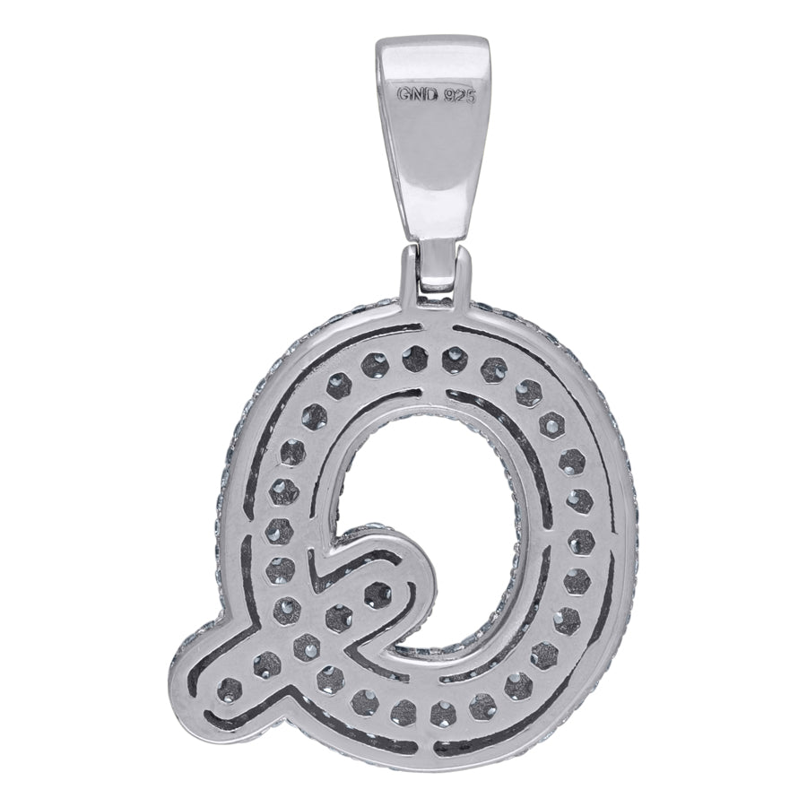 925-Silver Pendant "Q" Initial