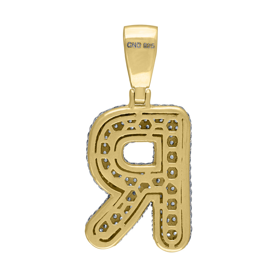 925-Silver Pendant "R" Initial