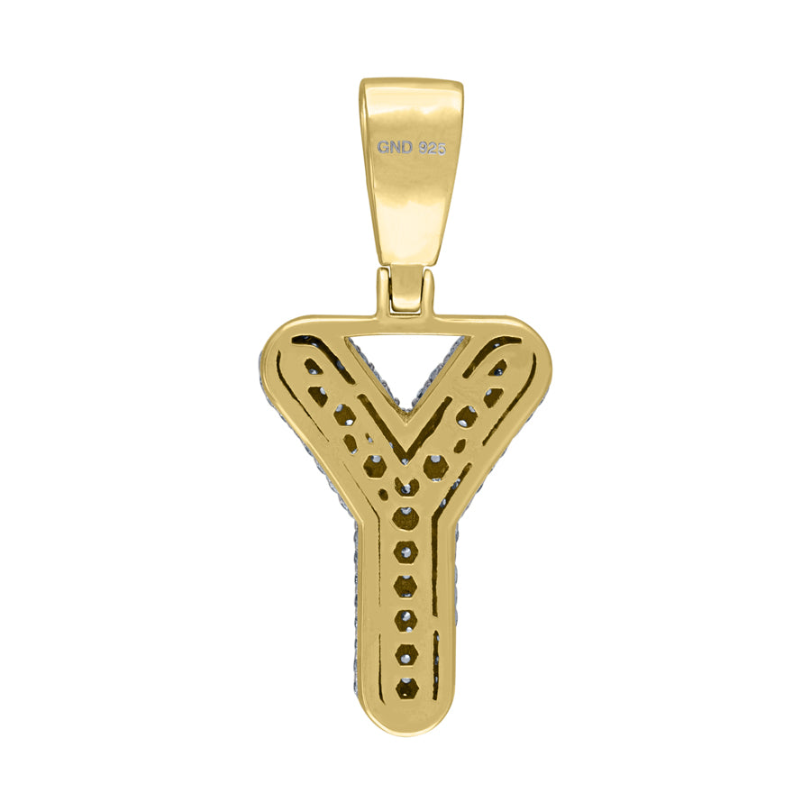 925-Silver Pendant "Y" Initial