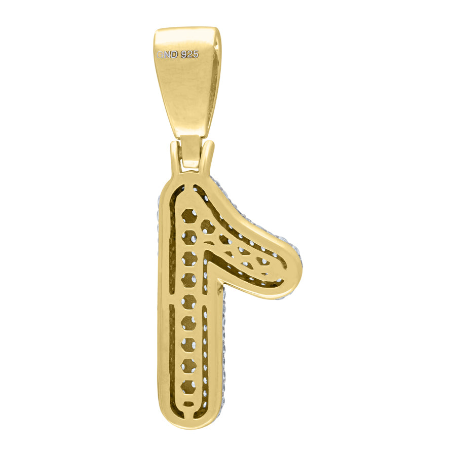 925-Silver Pendant Number "1"
