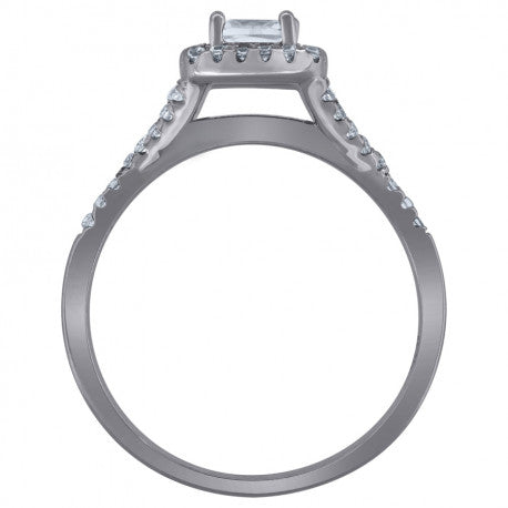 925-Cz Bridal Ring