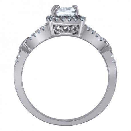 925-Cz Bridal Ring