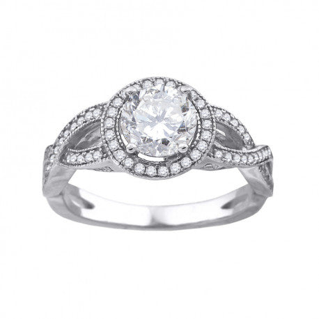 925-Cz Bridal Ring
