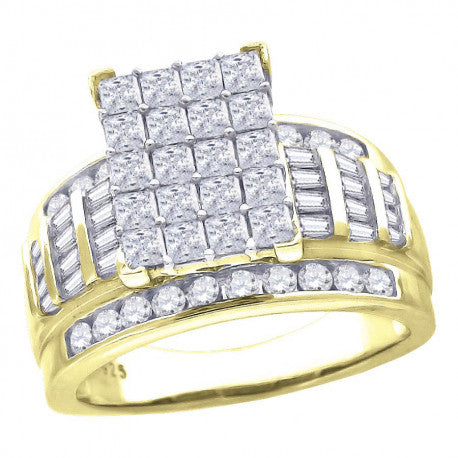 925-Cz Cinderella Ring