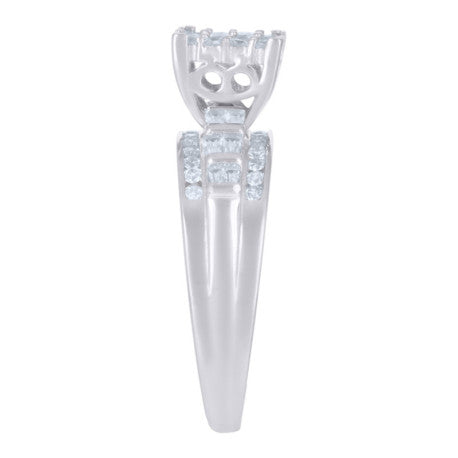 925 Sterling Silver Cinderella Ring S6-S10