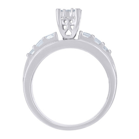 925 Sterling Silver Cinderella Ring S6-S10