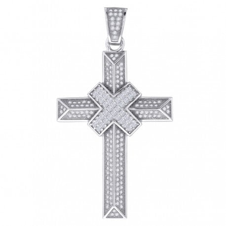 925-CZ Cross Pendant