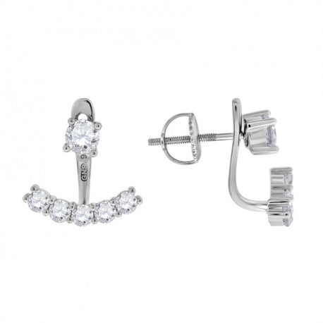 925-Cz Fancy Earring