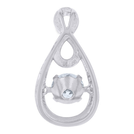 925 Sterling Silver Cz Pendant