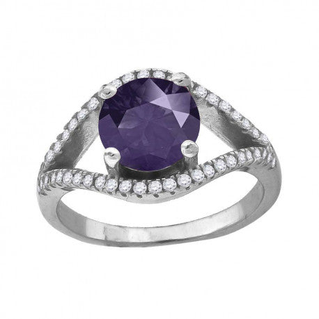 925-Cz Fancy Ring