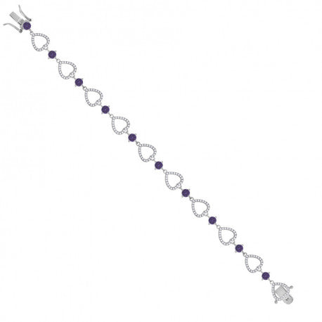 925-Cz Fashion Bracelet