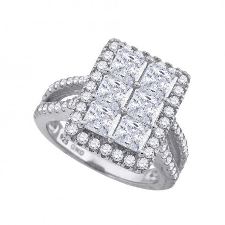 925-Cz Fashion Ring