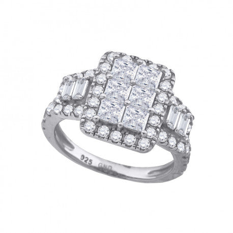 925-Cz Fashion Ring