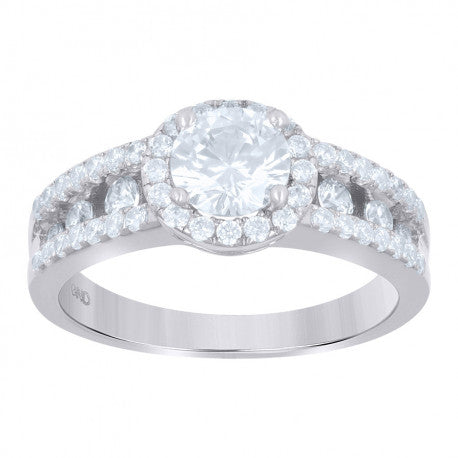 925-Cz Fashion Ring