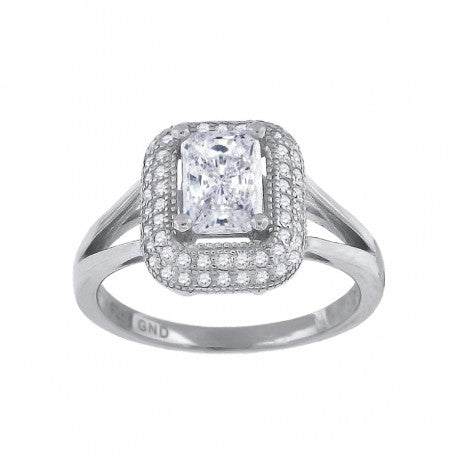 925-Cz Fashion Ring