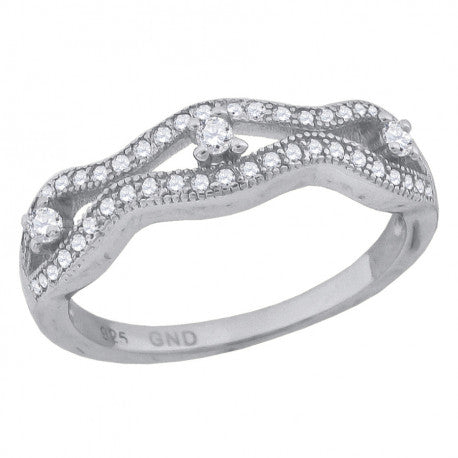 925-Cz Fashion Ring