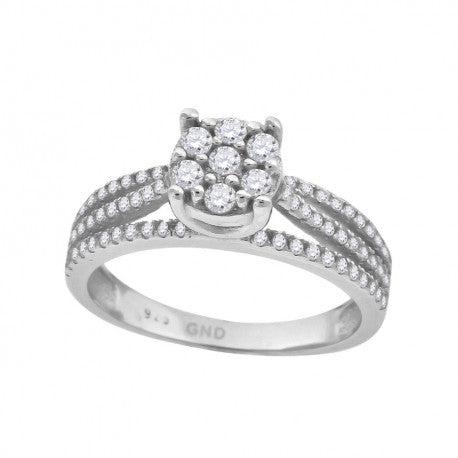 925-Cz Fashion Ring