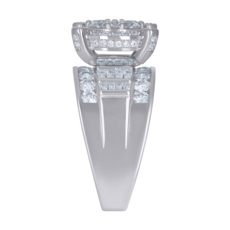 925 Sterling Silver Cz Ring