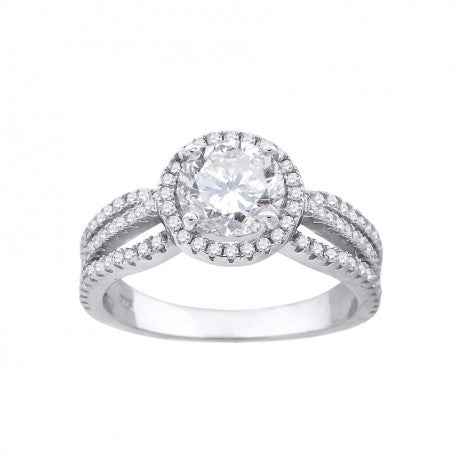 925-Cz Fashion Ring