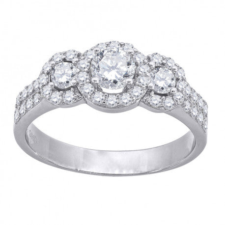 925-Cz Fashion Ring