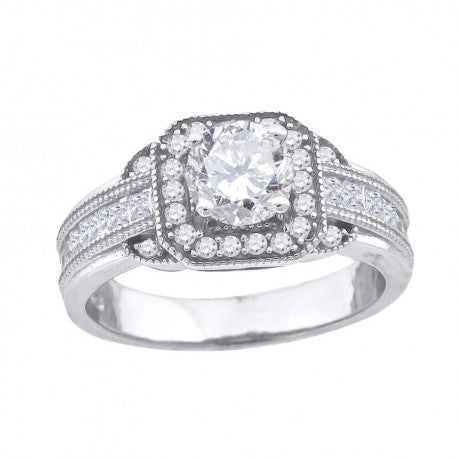 925-Cz Fashion Ring