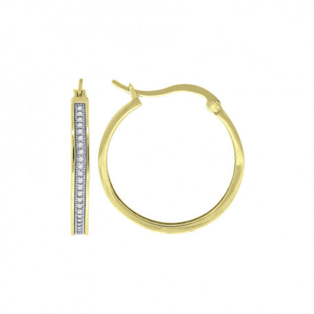 925-Cz Micro-Pave Earrings