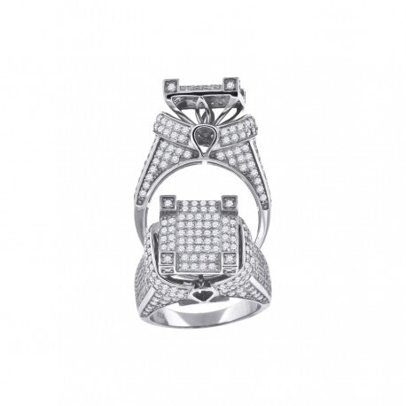 925 Cz Ring-Sz