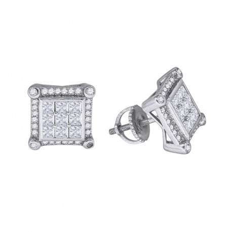 925-Cz Stud Earrings