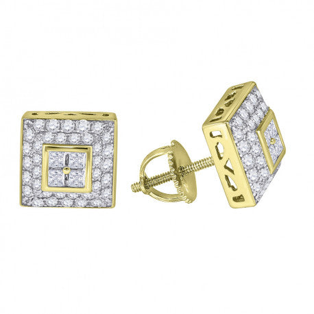 925-Cz Stud Earrings