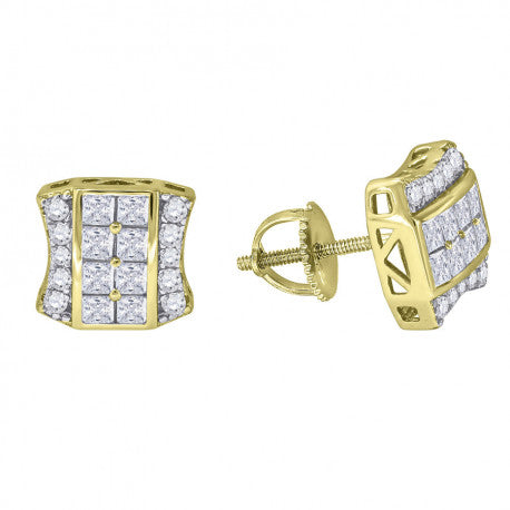 925-Cz Stud Earrings
