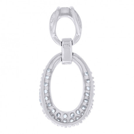 925 Fancy Cz Pendant