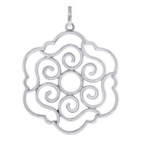 925 Fancy Cz Pendant