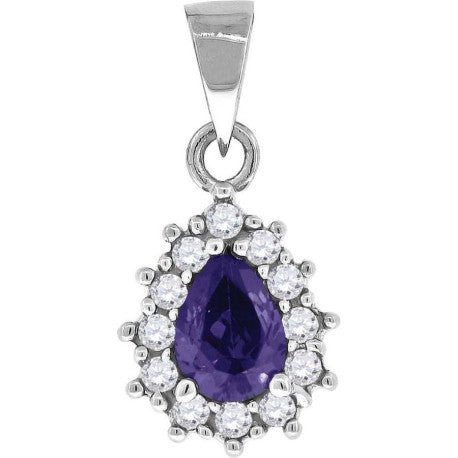 925 Fancy Cz Pendant