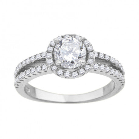 925 Fancy Cz Ring