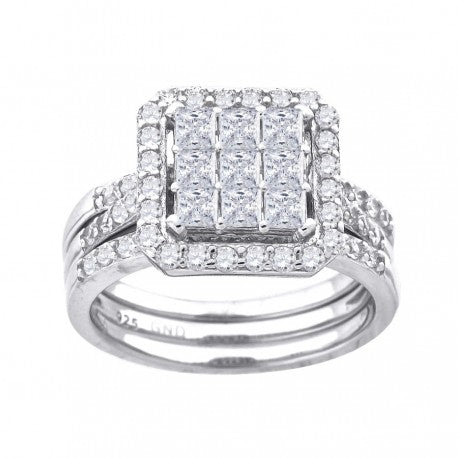 925 Fancy Cz Ring