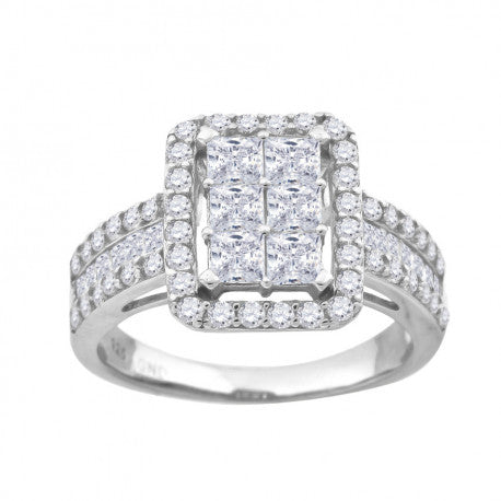 925 Fancy Cz Ring