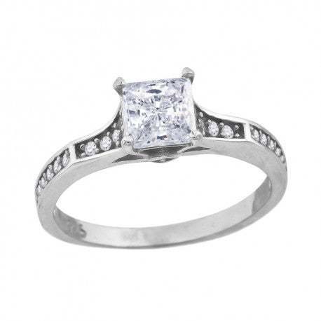 925 Fancy Cz Ring