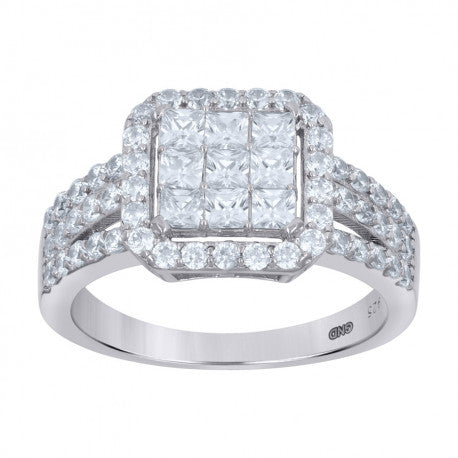 925 Fancy Cz Ring