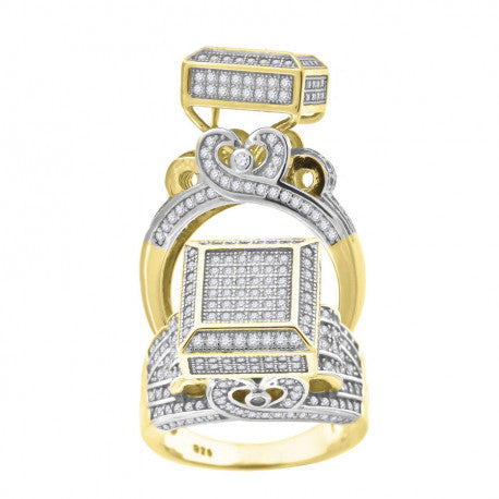 925 Fancy CZ Ring