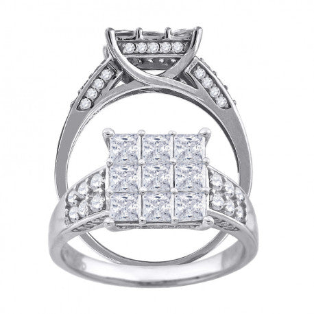 925 Fancy Cz Ring