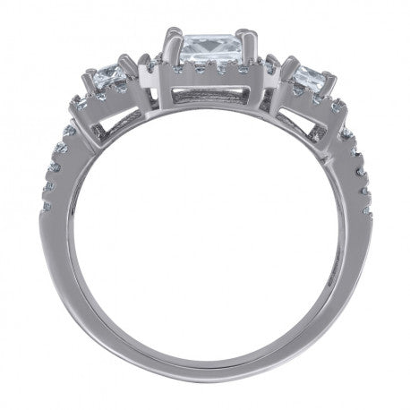 925 Fancy Cz Ring